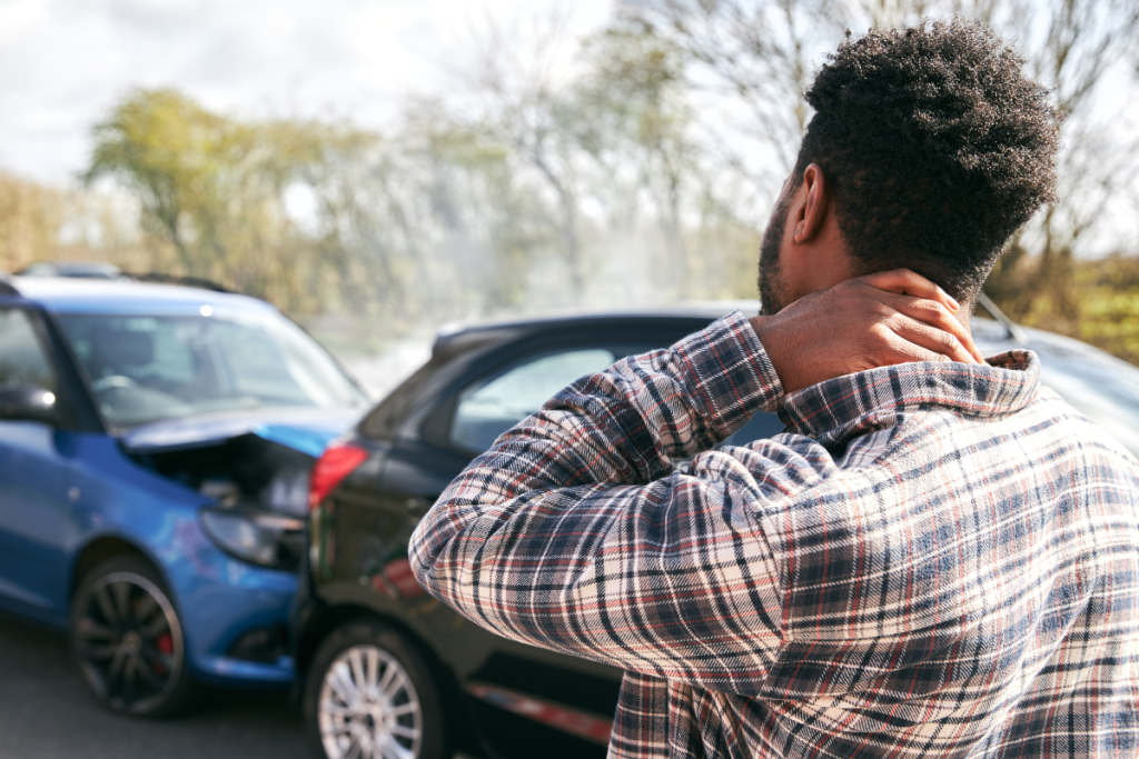 Whiplash injury after accident 