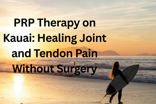PRP Therapy Kauai